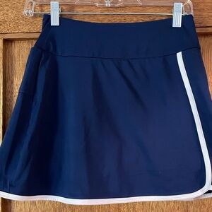 Blue athletic skort